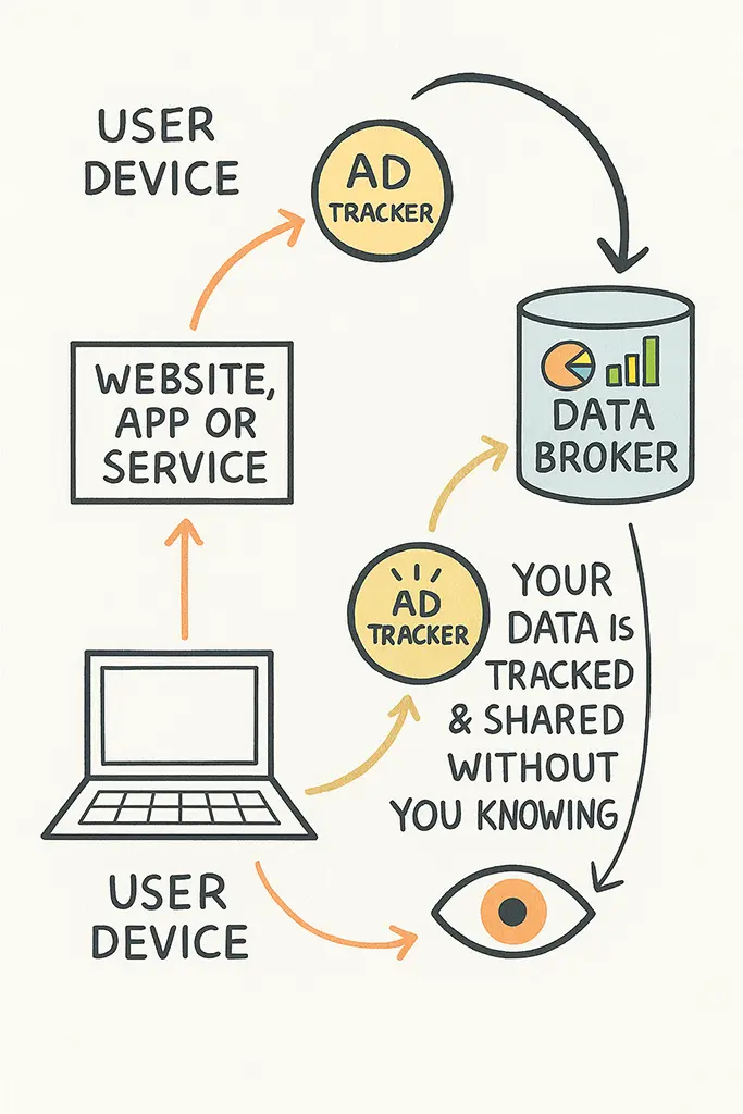 Data tracking visualization